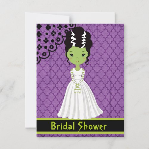 Halloween Bridal Shower Invitation