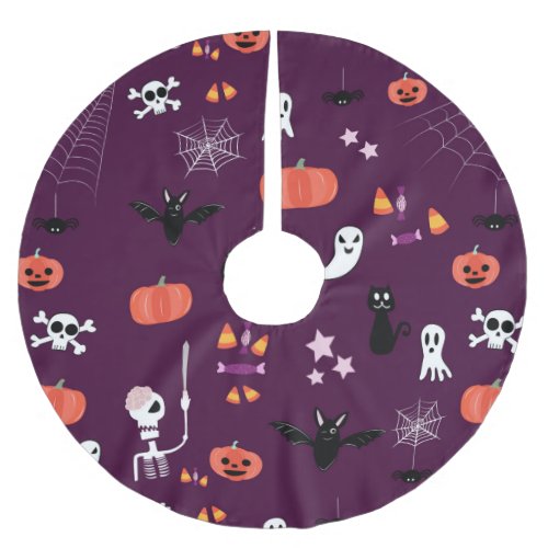 Halloween Brushed Polyester Tree Skirt