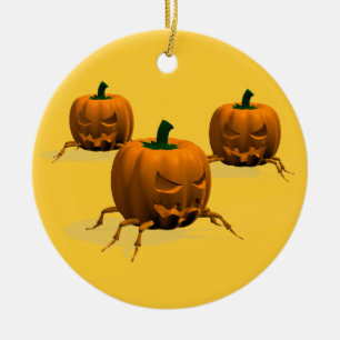 Halloween Bug Ceramic Ornament