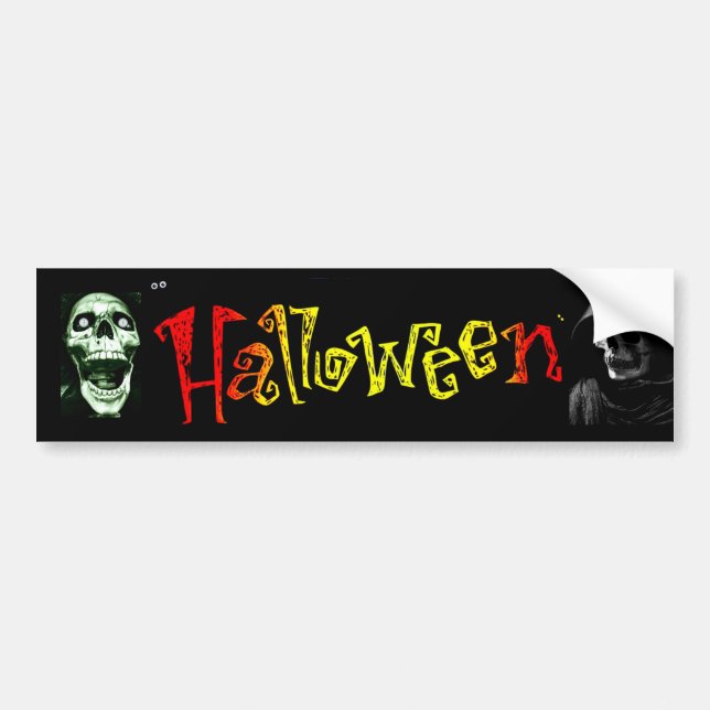 Halloween Bumpersticker Bumper Sticker (Front)