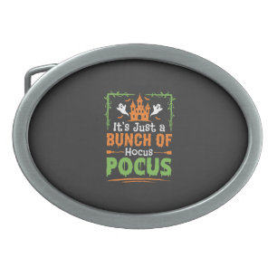 Halloween Bunch of Hocus Pocus Belt Buckle
