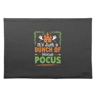 Halloween Bunch of Hocus Pocus Cloth Placemat