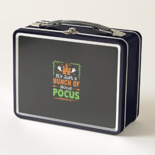 Halloween Bunch of Hocus Pocus Metal Lunch Box