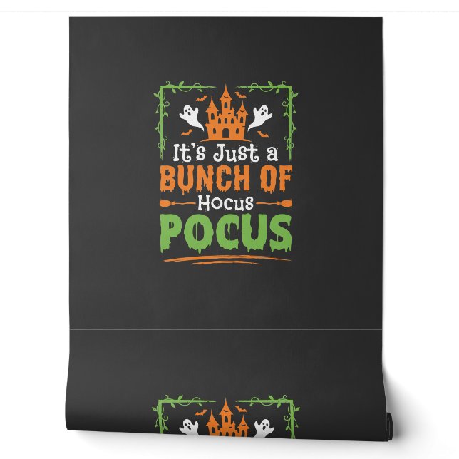 Halloween Bunch of Hocus Pocus Wallpaper (Unrolling)