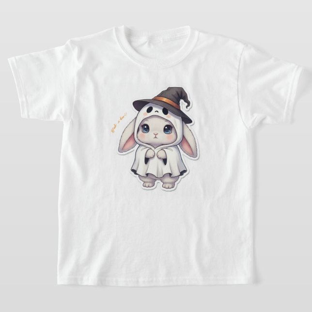 Halloween Bunny  T-Shirt (Laydown)