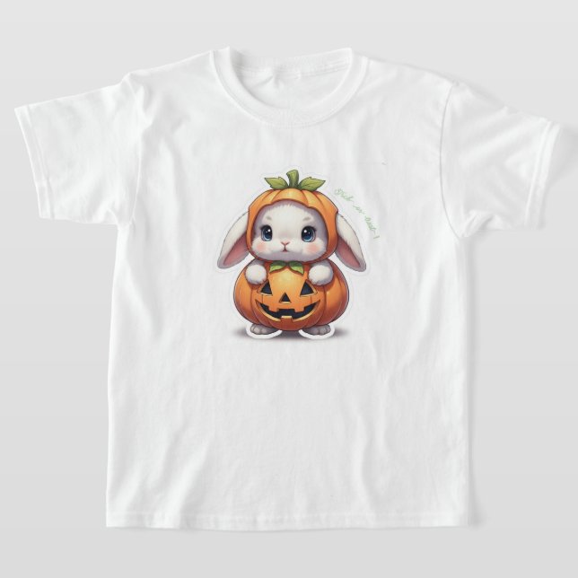 Halloween Bunny  T-Shirt (Laydown)