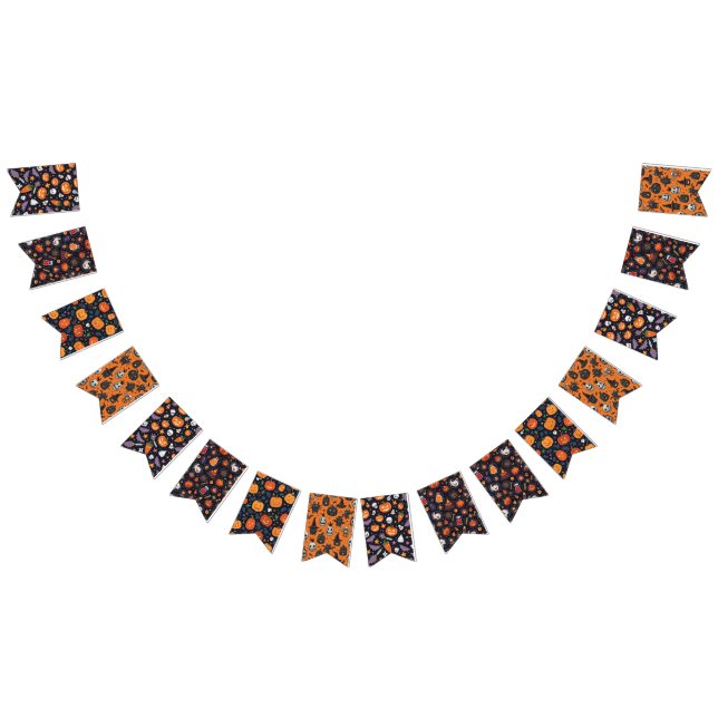 Halloween bunting banner (All)