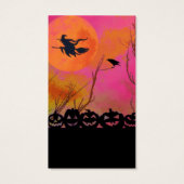 Halloween Business Card (Back)