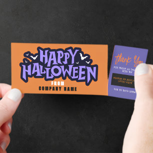 Halloween Business Coupon Tickets