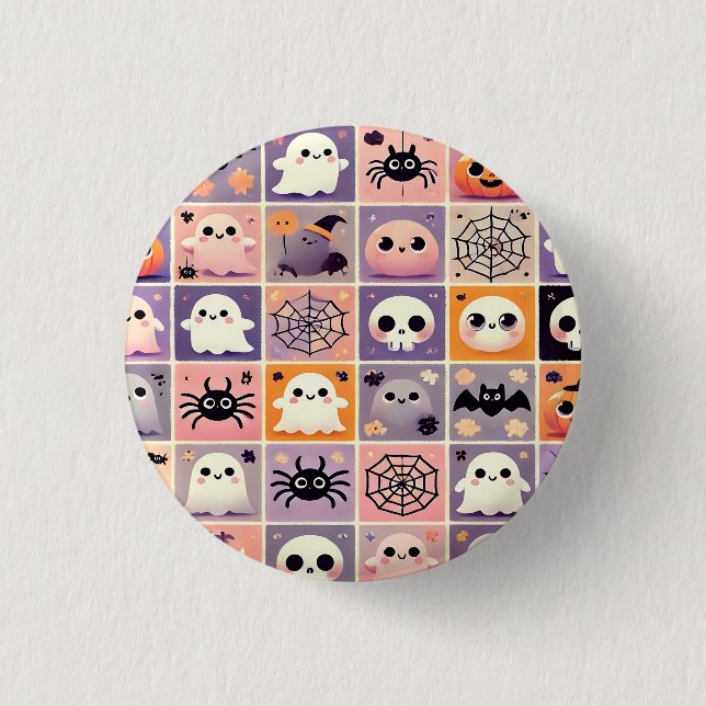 Halloween  button (Front)