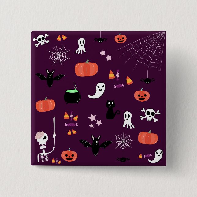 Halloween Button (Front)