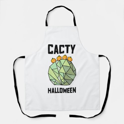 Halloween Cactus  Apron