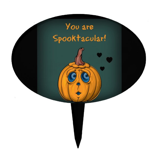 Halloween Cake Topper (Front)
