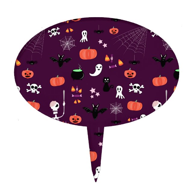 Halloween Cake Topper (Front)