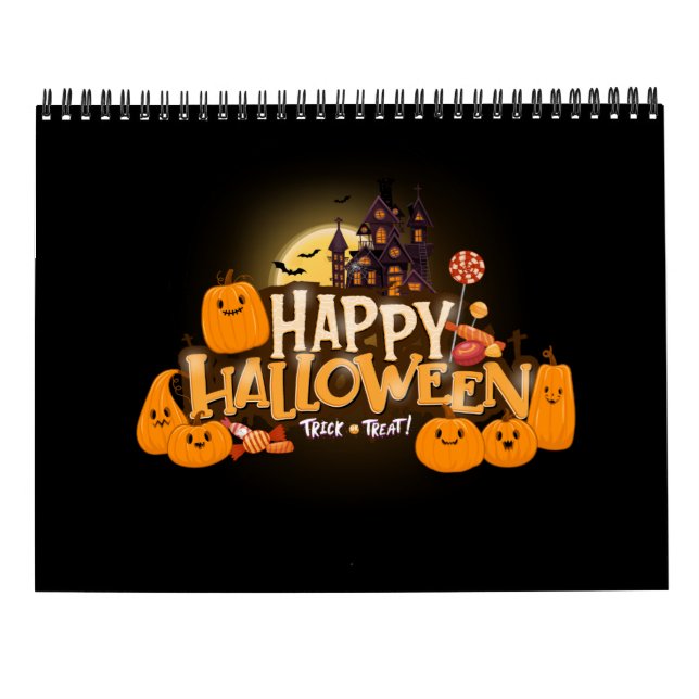 halloween  calendar (Back)