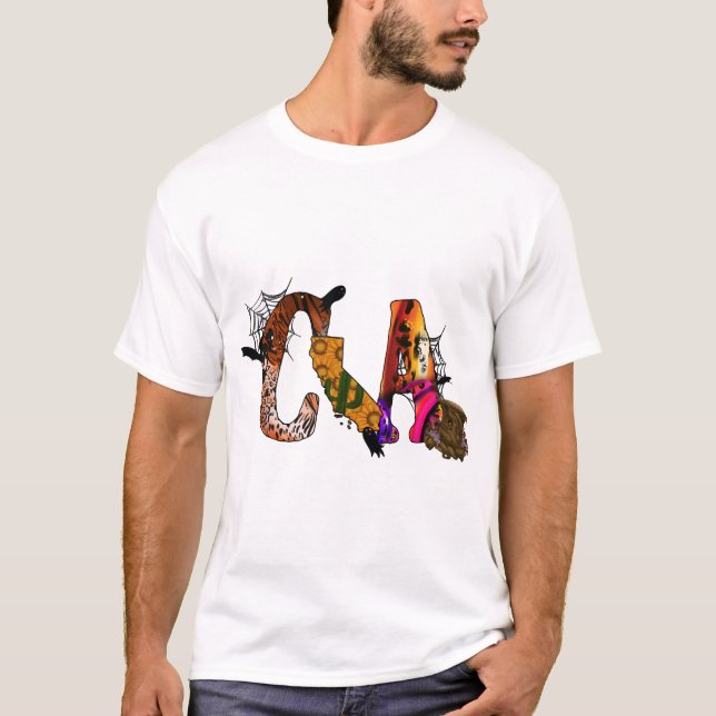 Halloween California T-Shirt (Front)