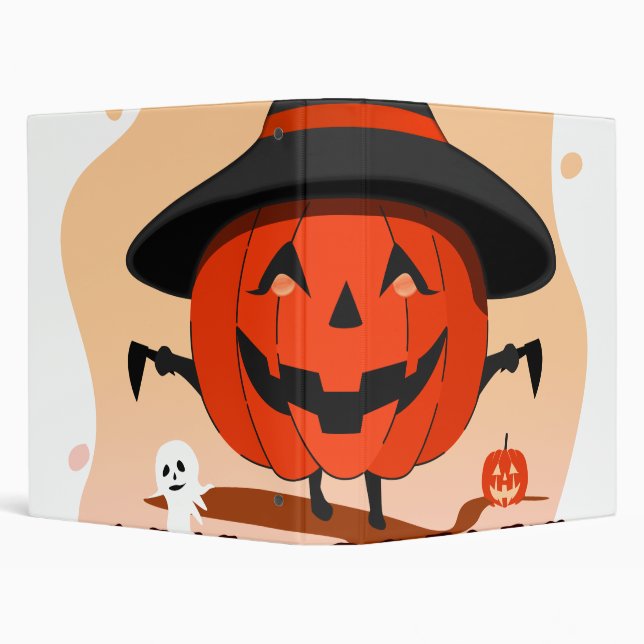 Halloween Call of Spirit 3 Ring Binder (Background)