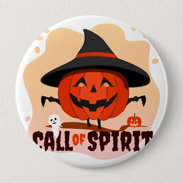 Halloween Call of Spirit Button (Front)