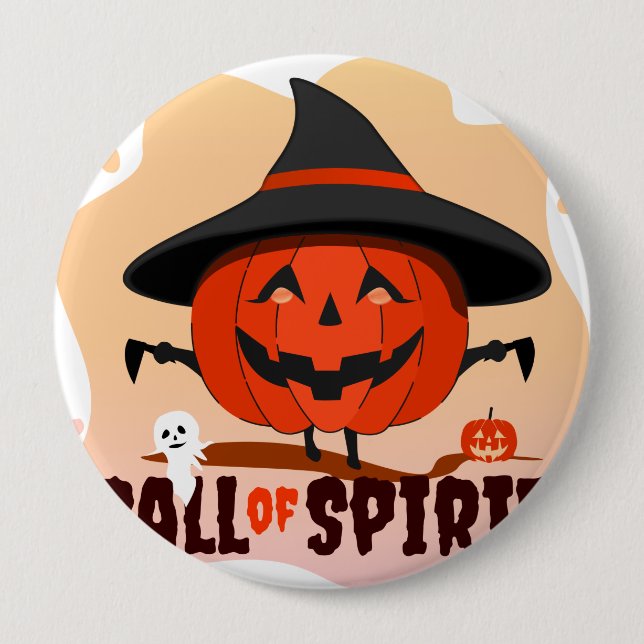 Halloween Call of Spirit Button (Front)