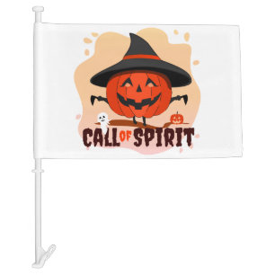 Halloween Call of Spirit Car Flag