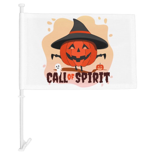 Halloween Call of Spirit Car Flag (Front)