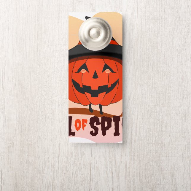Halloween Call of Spirit Door Hanger (On Knob)