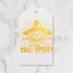 Halloween Call of Spirit Foil Gift Tags