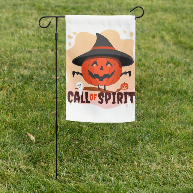 Halloween Call of Spirit Garden Flag (In SItu)