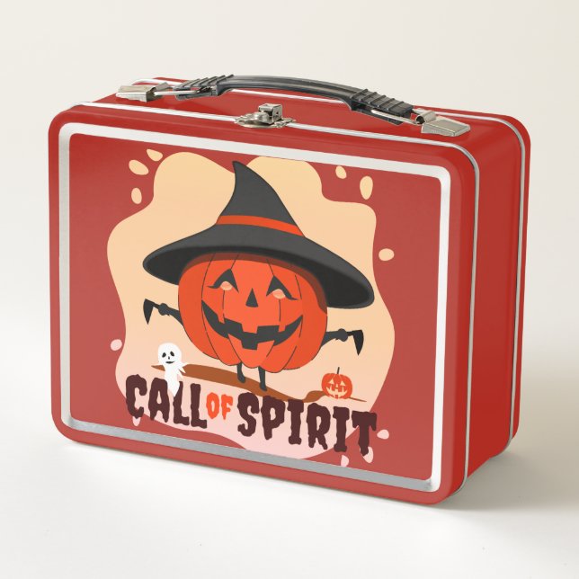 Halloween Call of Spirit Metal Lunch Box (Front)