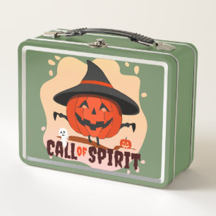 Halloween Call of Spirit Metal Lunch Box