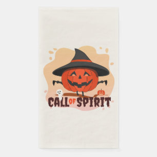 Halloween Call of Spirit Paper Guest Towels