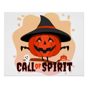 Halloween Call of Spirit Poster