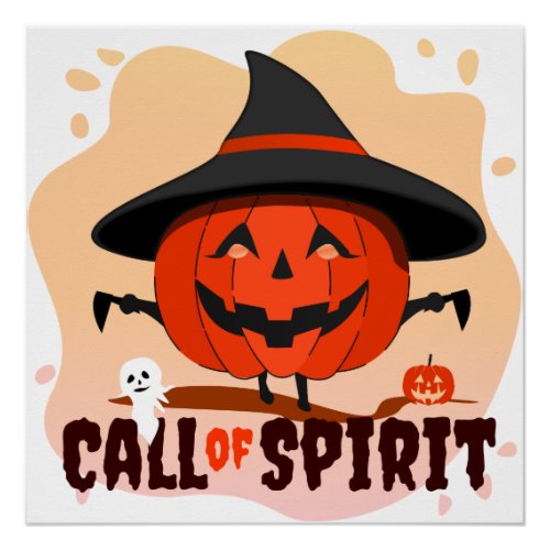 Halloween Call of Spirit Poster