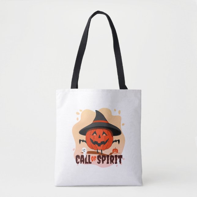 Halloween Call of Spirit Tote Bag (Front)