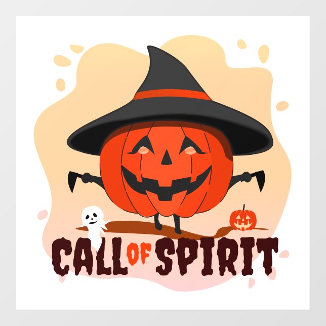 Halloween Call of Spirit Window Cling (Sheet)