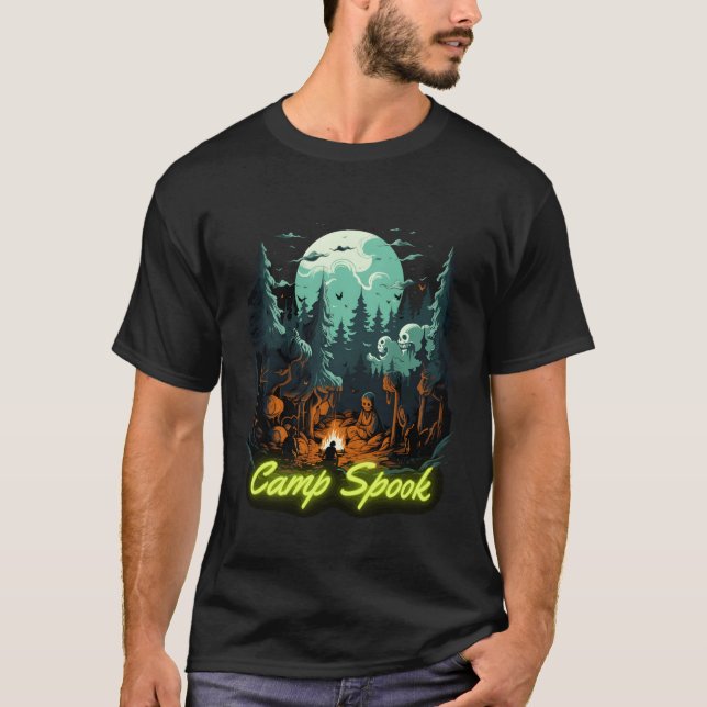 Halloween Camp Spook T-Shirt (Front)