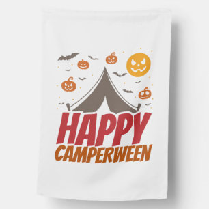 Halloween Camper Camping Outdoor House Flag