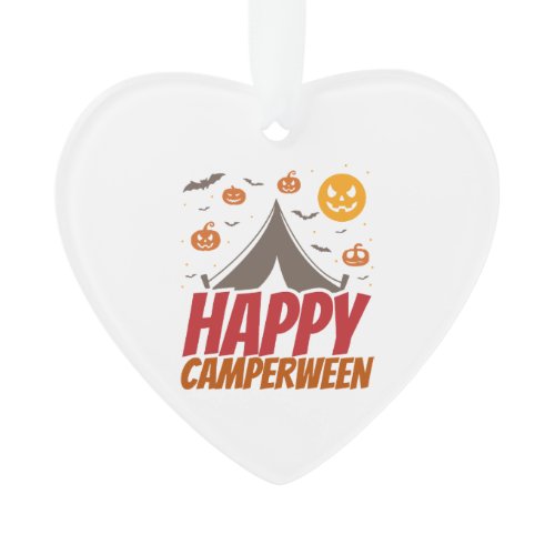 Halloween Camper Camping Outdoor Ornament