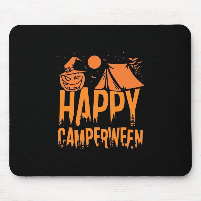Halloween Camper Nature Mouse Pad (Front)