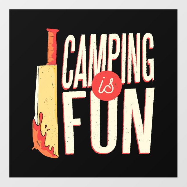 Halloween Camping  Floor Decals (Front)