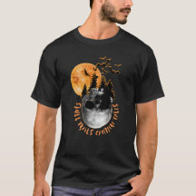 Halloween camping  skull T-Shirt
