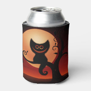 Halloween Can Cooler/Black Cat Cooler