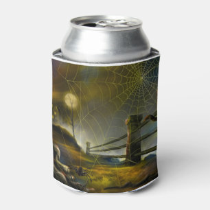 Halloween Can Cooler/Haunted Scene Cooler