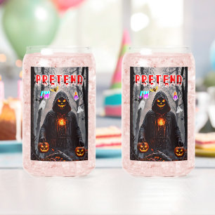 Halloween Can Glass