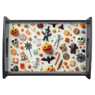 Halloween Candies Serving Tray