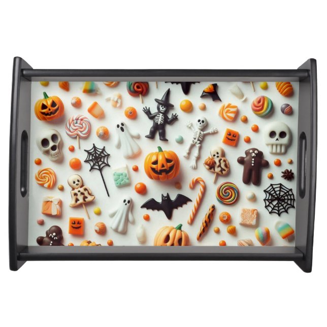 Halloween Candies Serving Tray (Front)