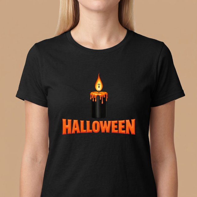 Halloween Candle Flame T-Shirt (Creator Uploaded)
