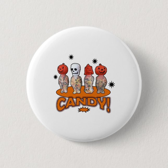 HALLOWEEN CANDY  BUTTON (Front)