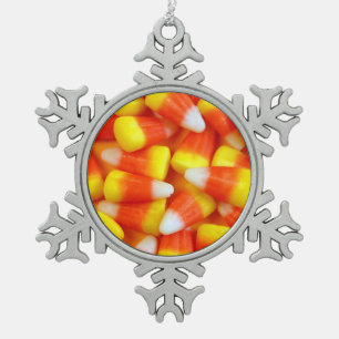 Halloween candy corn christmas ornament
