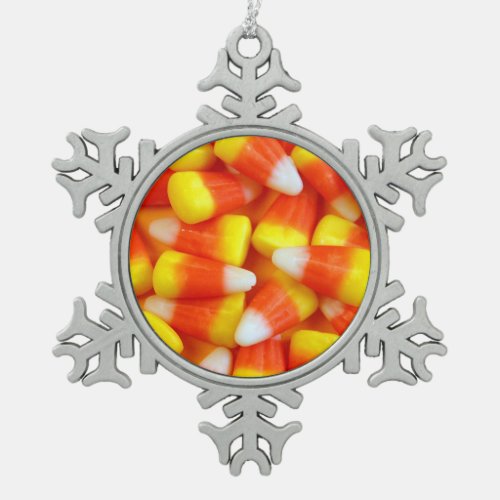 Halloween candy corn christmas ornament